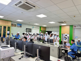 GÓC REVIEW NHÀ MÁY XANH:  Khi Gen Z trường THCS Song Liễu “đột nhập” nhà máy điện rác T&J