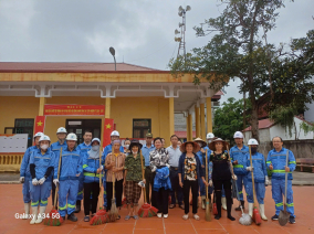 TIẾP NỐI CHUỖI " NGÀY MÔI TRƯỜNG" TẠI THÔN THƯ ĐÔI